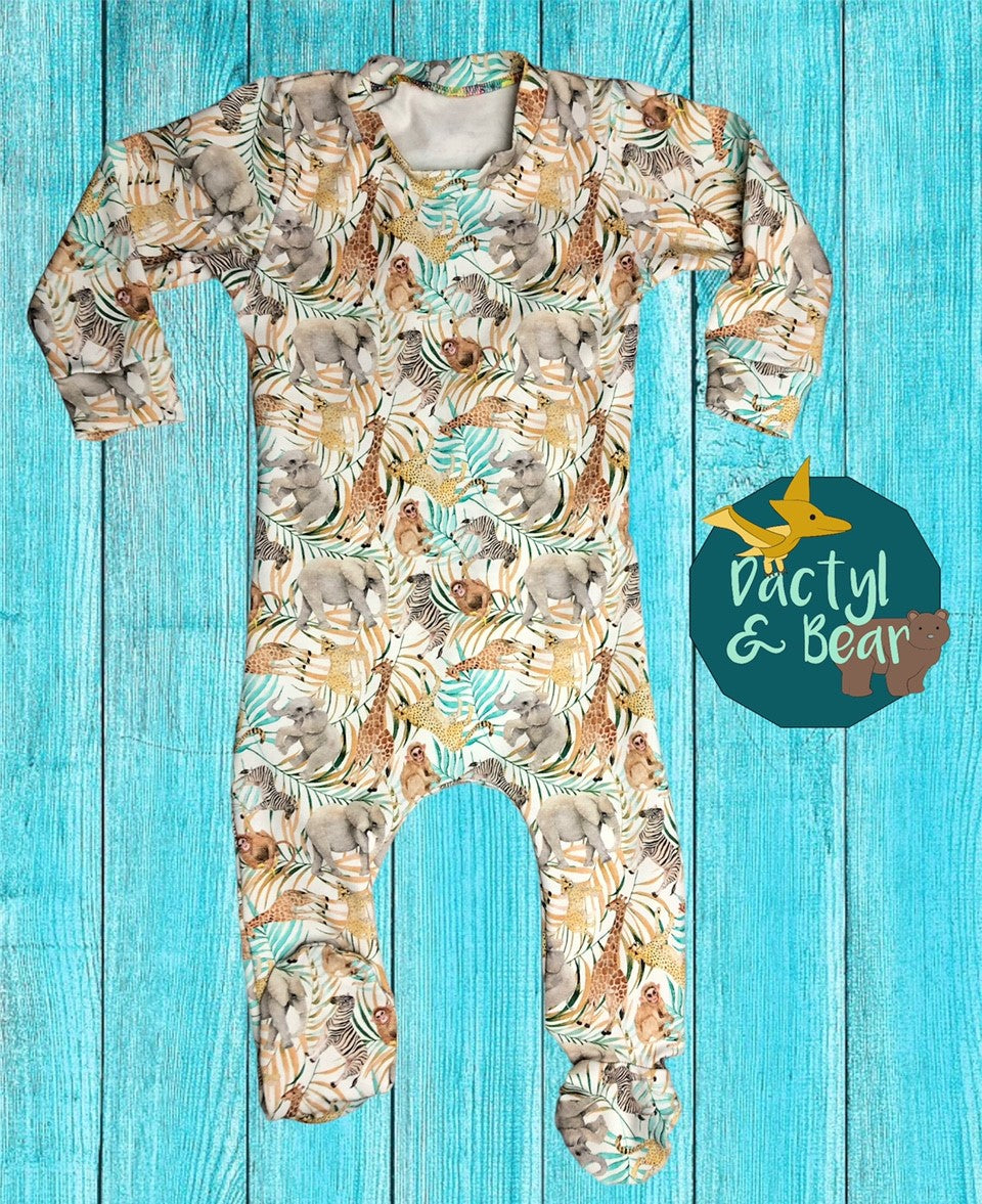 Babygrow with feet