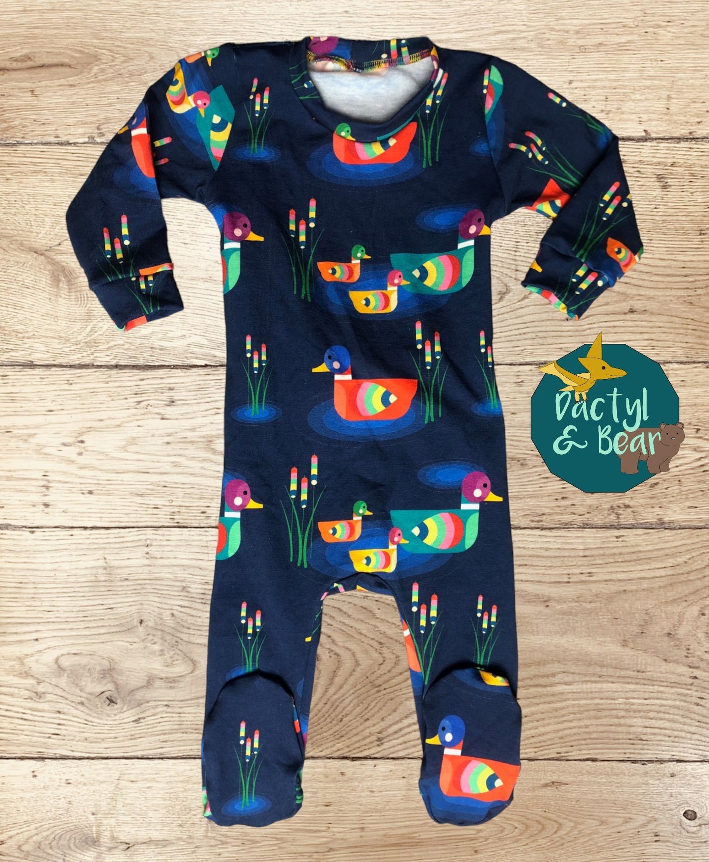 Babygrow with feet