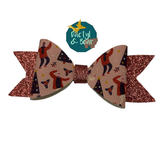 Christmas dancing bow