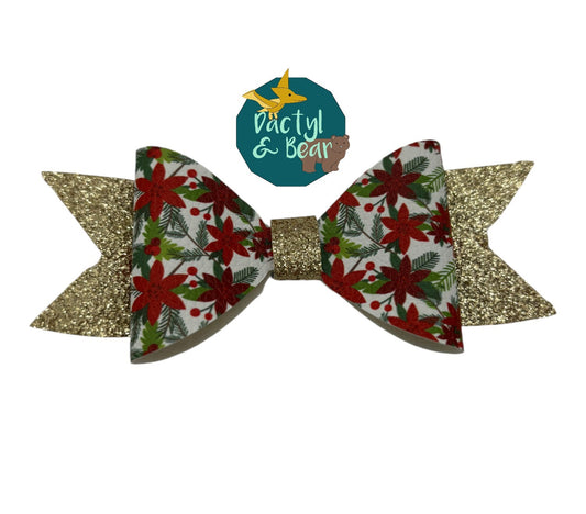 Poinsettia bow